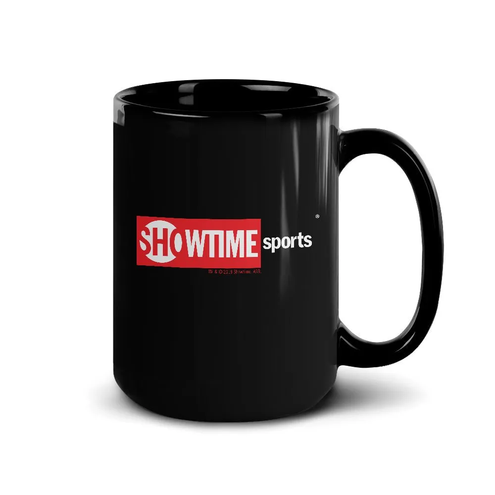 Showtime Sports Red Box Logo White Mug