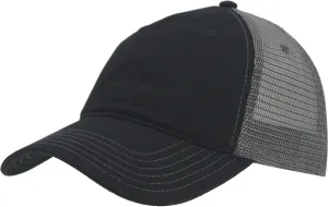The Vintage Year Washed Cotton Unstructured Soft Mesh Adjustable Trucker Baseball Cap
