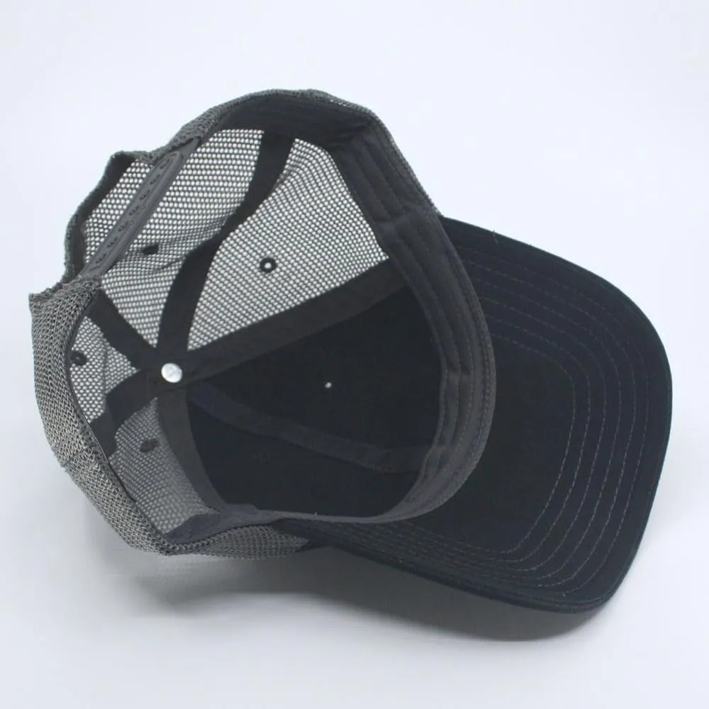 The Vintage Year Washed Cotton Unstructured Soft Mesh Adjustable Trucker Baseball Cap