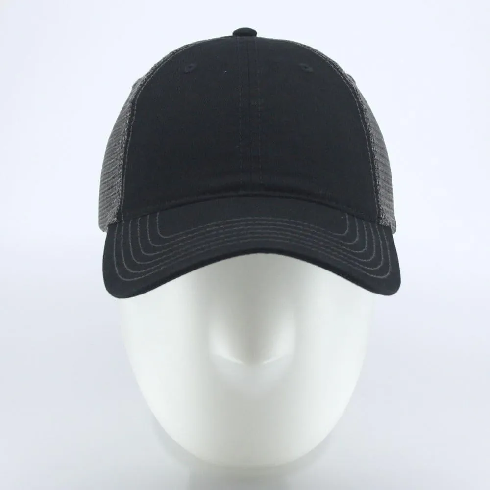 The Vintage Year Washed Cotton Unstructured Soft Mesh Adjustable Trucker Baseball Cap