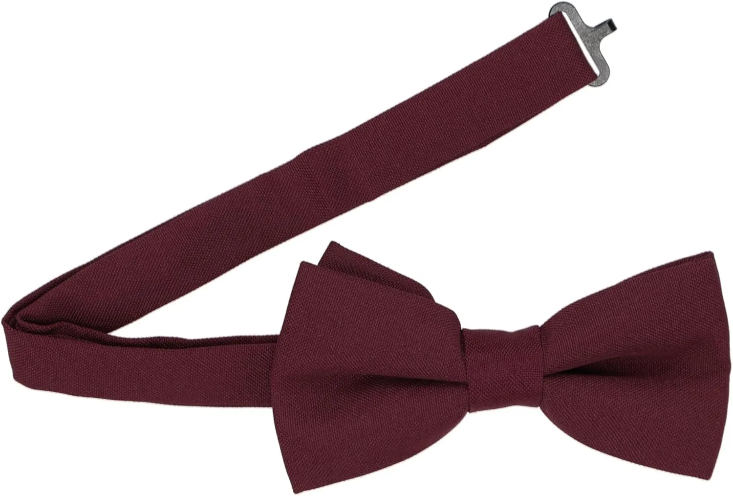 tiemart Matte Finish Pre-tied Adjustable Bow Tie
