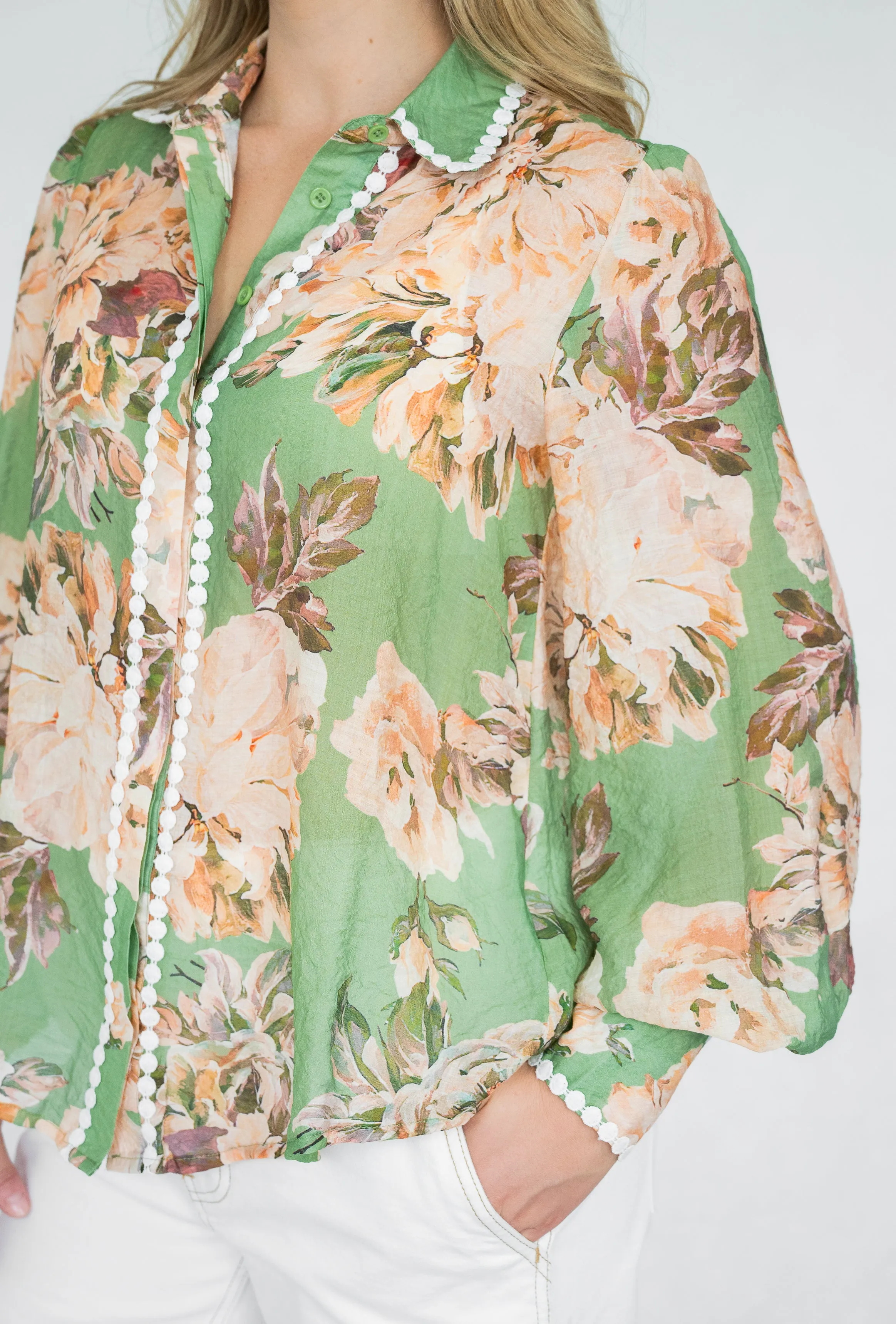Vivienne Blouse  | Green