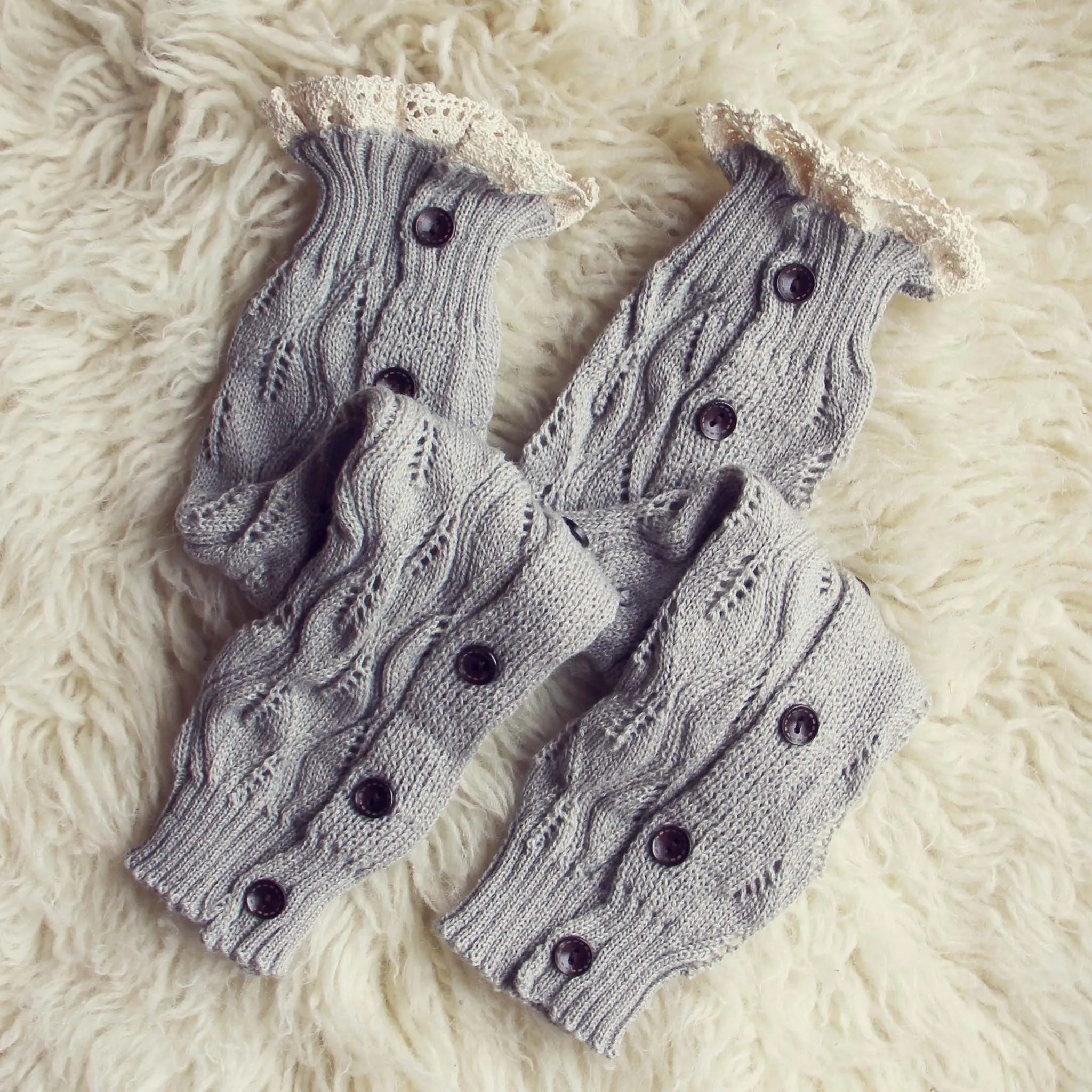 Winter Lace Boot Socks